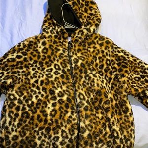 PINK reversible jacket with with hood